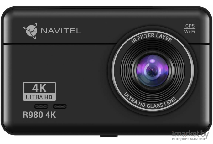Видеорегистратор Navitel R980 4K GPS черный
