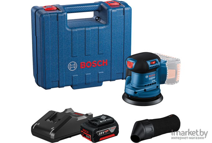 Эксцентриковая шлифмашина Bosch GEX 185-LI (06013A5021)