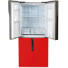 Четырёхдверный холодильник CENTEK CT-1750 (красный)