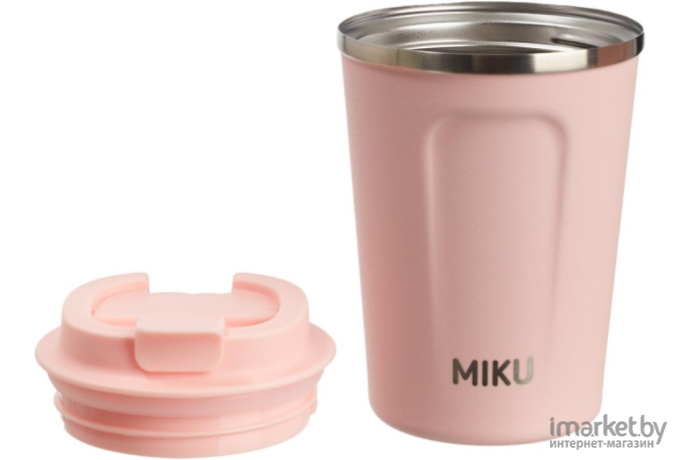 Термокружка Miku 380 мл (розовый)