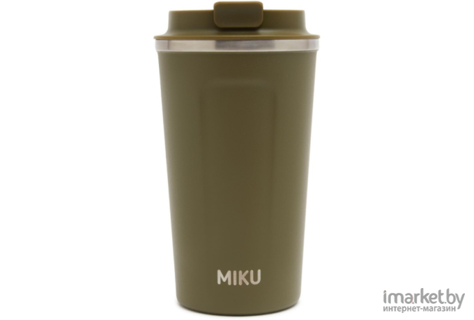 Термокружка Miku 510 мл (оливковый)
