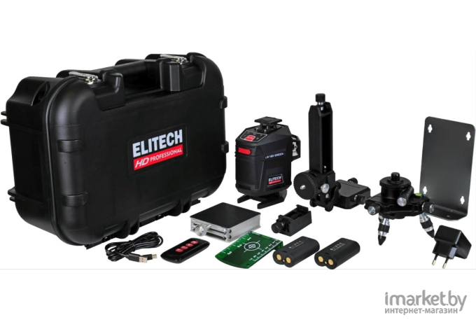 Лазерный нивелир ELITECH HD Professional HD LN 16D Green 204737