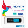 USB Flash A-Data DashDrive UV128 Black/Blue 128GB (AUV128-128G-RBE)