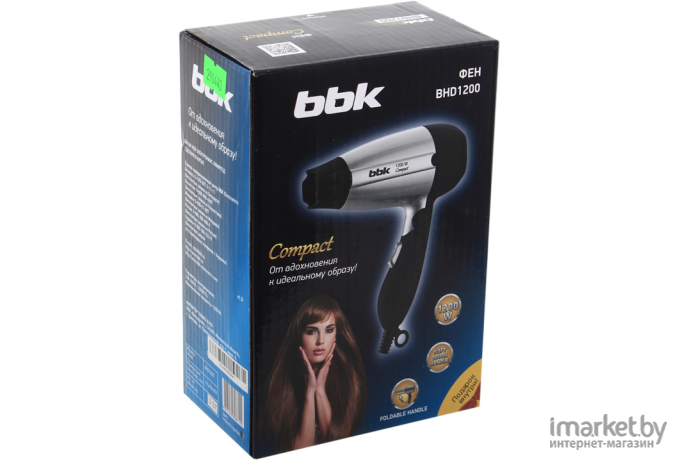 Фен BBK BHD1200 Black