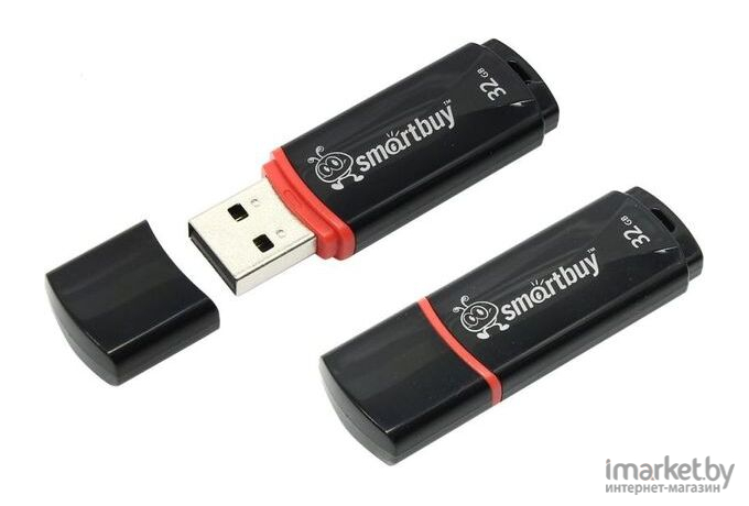 USB Flash Smart Buy Crown 32Gb Black (SB32GBCRW-K)