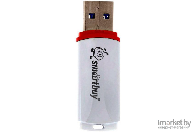 USB Flash Smart Buy Crown White 32GB (SB32GBCRW-W)