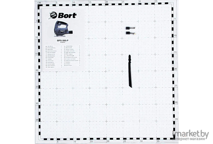 Электролобзик Bort BPS-500-P