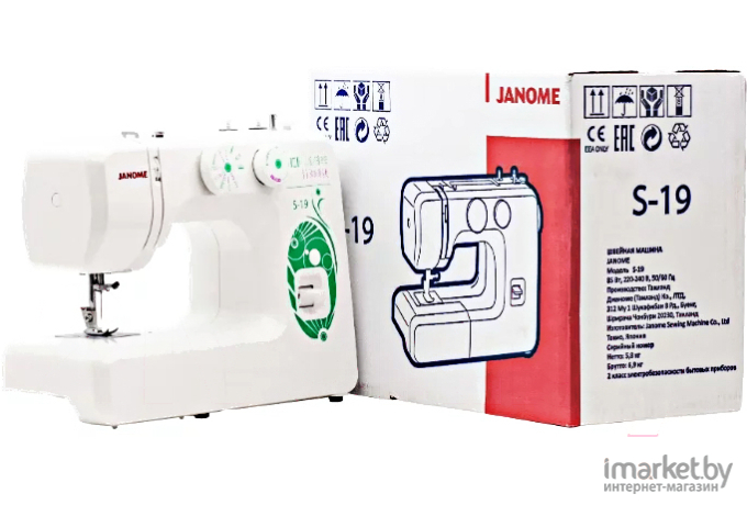 Швейная машина Janome S-19