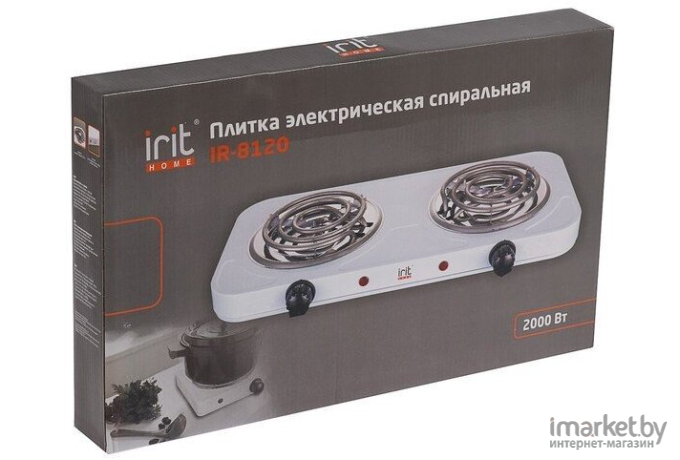 Настольная плита IRIT IR-8120 (белый)