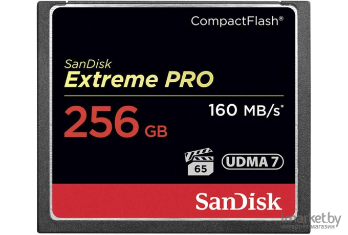 Карта памяти SanDisk Extreme Pro CompactFlash 256GB [SDCFXPS-256G-X46]