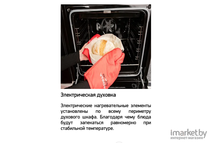 Кухонная плита Дарина S EM521 404 W
