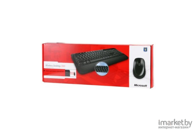 Мышь + клавиатура Microsoft Wireless Desktop 2000