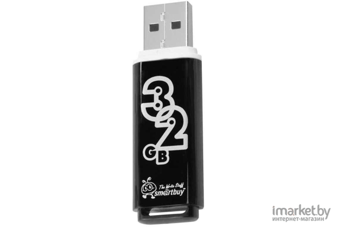 USB Flash Smart Buy Glossy Black 32GB (SB32GBGS-K)