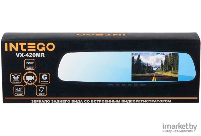 Автомобильный видеорегистратор Intego VX-420MR