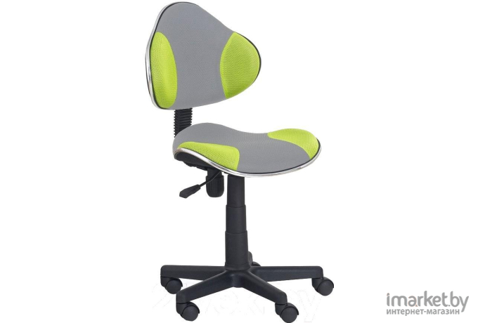 Кресло Halmar Flash 2 серый/зеленый