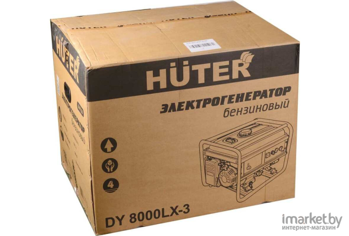 Бензиновый генератор Huter DY8000LX-3