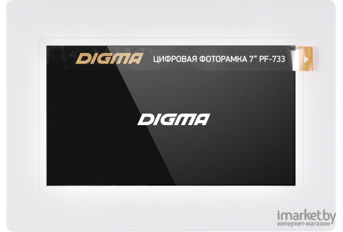 Цифровая фоторамка Digma PF-733 (белый) [PF733W]