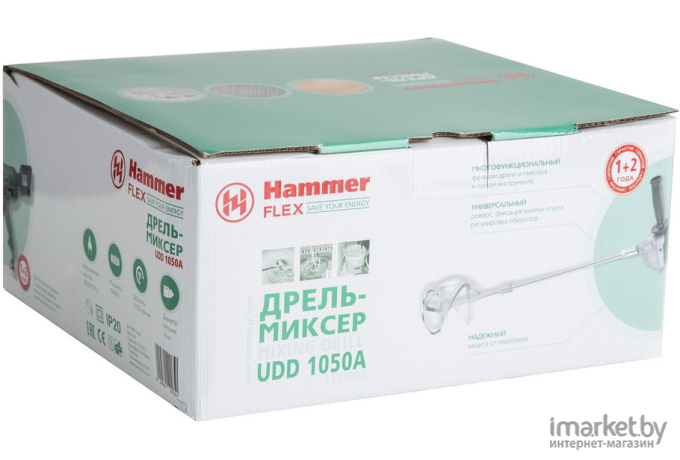Дрель-миксер Hammer Flex UDD1050A (186916)