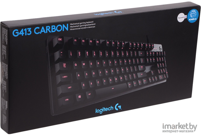 Клавиатура Logitech G413 Carbon [920-008309]