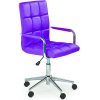 Кресло Halmar GONZO 2 фиолетовый