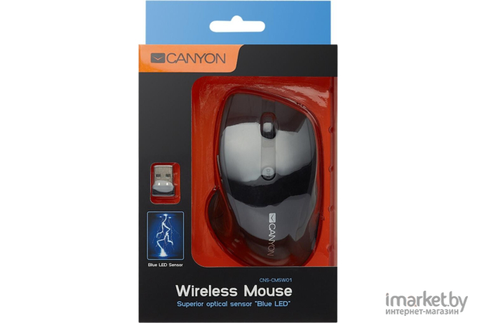Мышь Canyon CNS-CMSW01BL