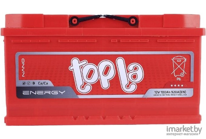 Автомобильный аккумулятор Topla Energy (100 А/ч) (108400)