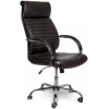 Кресло офисное AksHome Alexander Chrome Eco черный бриллиант