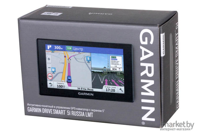 GPS навигатор Garmin DriveSmart 51 LMT-D